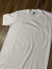 Vintage 90s Stafford Blank White T Shirt Mens Medium Tall Single Stitch Plain