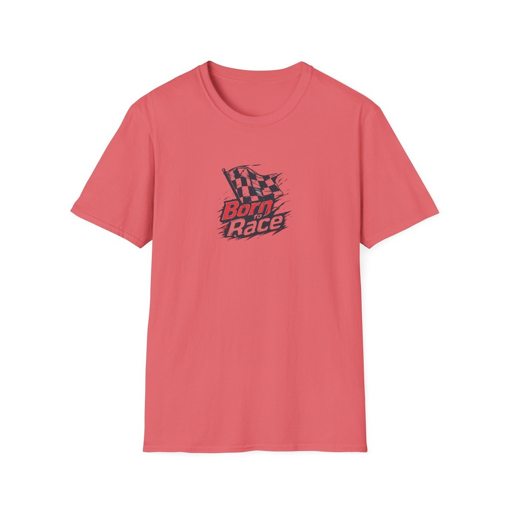 Born To Race Checkered Flag Racing T-Shirt