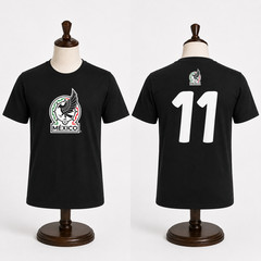 2026 Tournament Custom Number Mexican Heritage T-Shirt Soccer Football Shirt