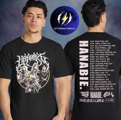 Hanabie. Merch North America Tour 2026 Kawaii Animals Harajuku Core Shirt S-5XL