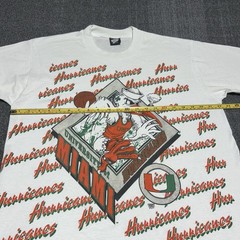 Vintage Miami Hurricanes Basketball Breakthrough T-Shirt Mens XL 90s NCAA