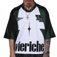 Vie Riche Pep Rally Jersey Rhinestone & Graphic Logo Style# VR5003 Men’s Size M