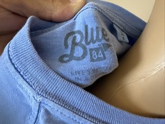 Salty Sam’s T-Shirt Mens Small Fort Myers Beach Cotton Unisex Blue Made In India