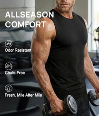 Men’s Merino Wool Tank: So Comfy, Your Other Shirts Will Be Jealous (2-Pack)