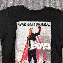 The Boys Shirt Mens M Never Meet Your Heroes Homelander Black Ripple Junction