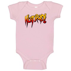 Hot Rod Rowdy Roddy Piper Retro Wrestling Baby One Piece