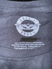 Official Guns N Roses Cross XL 2023 North America Tour Shirt New