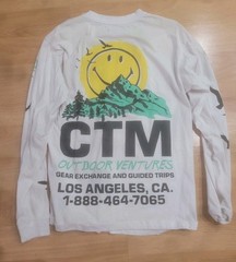 Urban Outfitters Chinatown Market Outdoor Adventures Long Sleeve Tee Size Medium