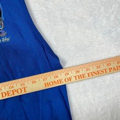 Suna 99th Laconia Bike Week T Shirt Mens M Blue What Happens Here Stays Here