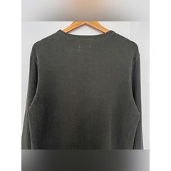 Buck Mason Mens Vintage Thermal Surplus Tee Long Sleeve Waffle Size Medium Gray
