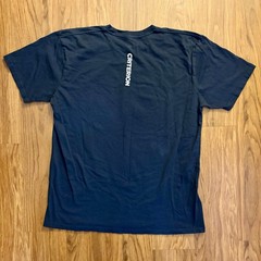 Criterion Collection Logo T-shirt Dark Navy Size XL Film Movies Made In USA
