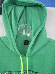 Louisiana Bayou Green Hooded Long Sleeve Destination T-shirt Size Large NWOT