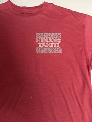 Hinano Tahiti Men’s Red X-Large T Shirt Front & Back Graphic Tee