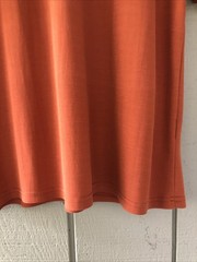 I’m Brian Mens T Shirt Rust Orange Made in Italy 55% Rayon Tee Size XL Quality!!