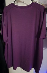 VRST Men’s Icon Short Sleeve Tee Black Cherry Size XXL