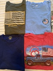 Columbia Southern Tide Magellan Polo Men’s Graphic T-Shirt Lot, Assorted Colors