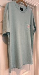 HUF T-shirt Mens XL Flower Celadon Logo Graphic Skate Streetwear HipHop Punk