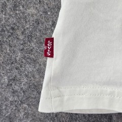 Levi Strauss & Co “501 Original Button Fly” Relaxed Fit Mens XXL White T Shirt