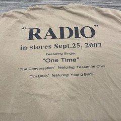 KY-MANI MARLEY “Radio” Promotional T-Shirt Size XXL