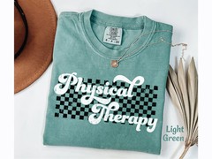 Physical Therapy Comfort Tee Gift PT DPT Therapist Assistant Shirt