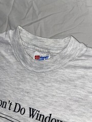 Vintage Microsoft Tee Bill Gates Windows PC Hanes Single Stitch Men’s Small 90s