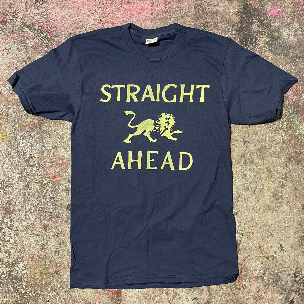 Straight Ahead Shirt hardcore shirt, straight edge, vegan, nyhc, UNISEX SHIRT