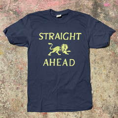 Straight Ahead Shirt hardcore shirt, straight edge, vegan, nyhc, UNISEX SHIRT