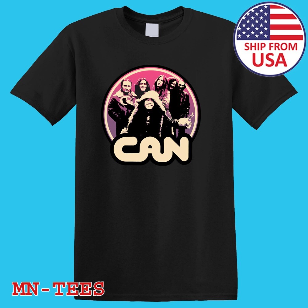 Can Krautrock Electronic Black Size S-5XL