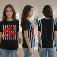 I Love Jesus Head Tomatoes Shirt Funny Christian Pun Tee VBS Church Gift