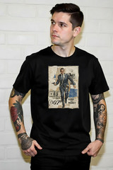 James Bond 007 CUSTOM T-Shirt Size S-5XL