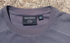Harley-Davidson Men’s S Gray Short Sleeve Crew Neck Logo Stretch T-Shirt