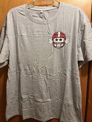NEW Unisex Game Day Football Season Gray T-shirt Size Medium