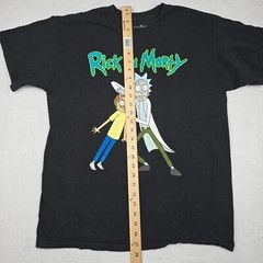 Rick and Morty Holding Eyes Open Adult Swim Ripple Junction Men’s Large Shirt