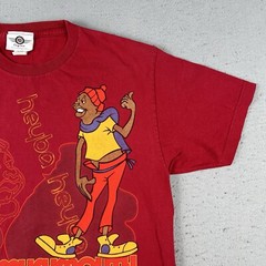 Vintage Fat Albert Mushmouth Shirt Men’s Large Red Short Sleeve Graphic Print