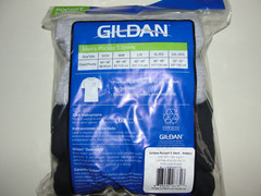 Men’s Gildan 2 (1 Gray, 1 Black) Pocket T-Shirts – Size S (34-36) New