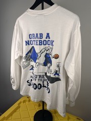 Vintage AND1 Shirt Youth XL Long Sleeve Trash Talk Basketball USA 90s 22”x26”