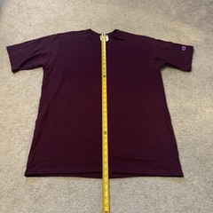 VTG Champion Maroon Plum Heavy Weight Cotton TShirt EXTRA LARGE Unisex Lot Of 12