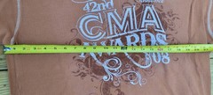 Vintage 42nd Country Music Awards ’08 Long Sleeve Shirt XL 100% Cotton