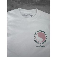 Free & Easy Jon & Vinny’s Los Angeles T-Shirt White Mens Large L Streetwear