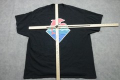 Pink Dolphin Shirt Mens XL Black Dolphin Wave Logo Graphic Tee Ocean Streetwear