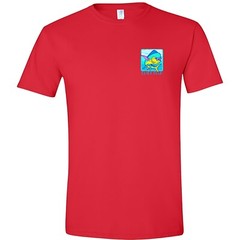 Black Pond Saltwater Series Men’s T-shirt Offshore Fishing Mahi Dorado Dolphin