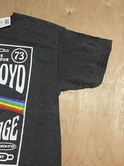 Pink Floyd 1973 The Dark Side of the Moon Live On Stage Tour Men T-Shirt Size L