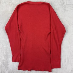 Vintage Long John’s Thermal Underwear Shirt Mens Large Waffle Knit USA 1960’s