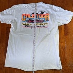 Vintage 1990s Calistoga Speedway Napa County Sprint Car T Shirt Fits Sz Large