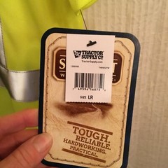 New With Tags Hi Visibility Short Sleeve Tee Size Large