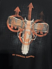 My Chemical Romance Pistols Tshirt Conventional Weapons Era Black Medium Rare