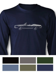 1972 Oldsmobile Cutlass Supreme Convertible Long Sleeves T-Shirt – 6 Colors