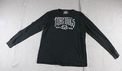Mac Tools Black 2XL Graphic Print Thermal Henley Vintage Pull Over Mechanic