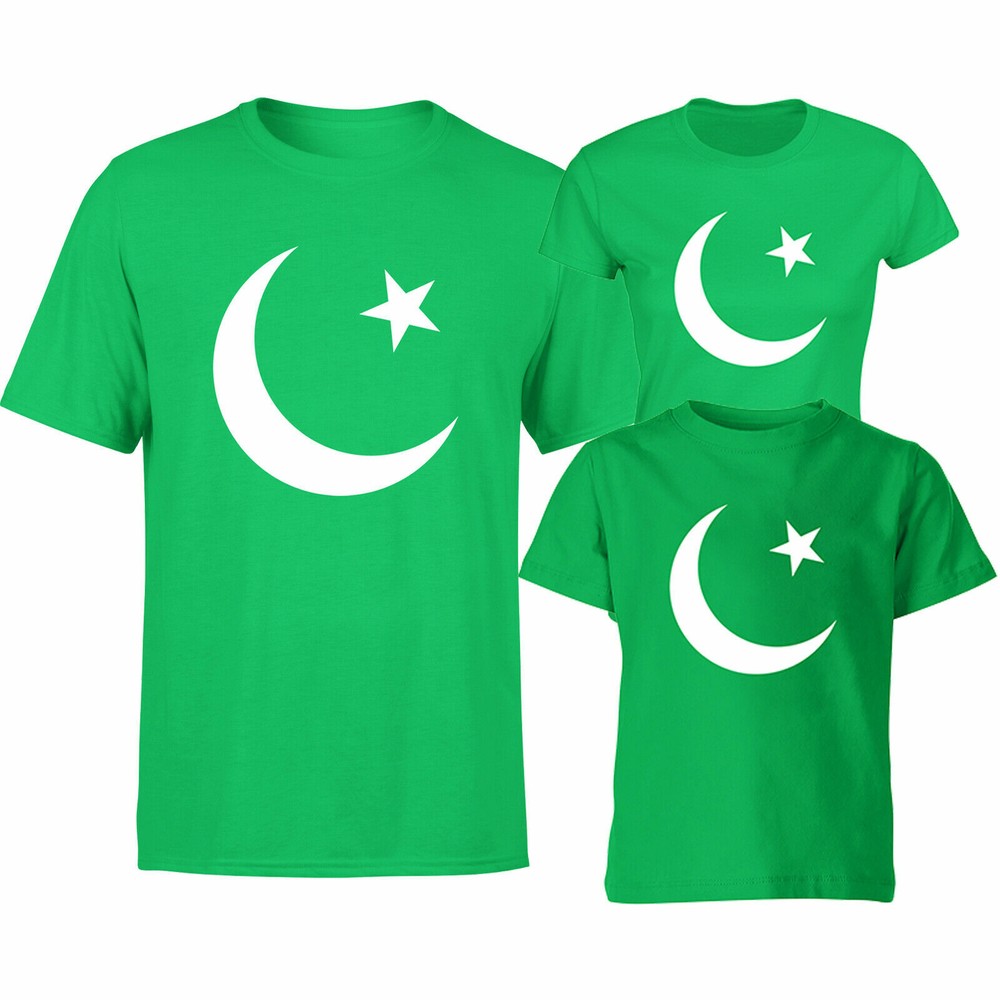 Pakistan Flag T Shirt Independance Day August 1947 Kids Unisex Tee Top