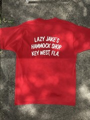 Vintage 80s Lazy Lake’s Hammock T-shirt Single Stitch
